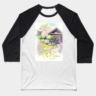 Spring in Maxell Cherry Gardens Baseball T-Shirt